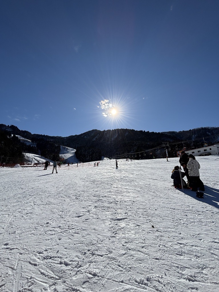 初めてのあわすのスキー場