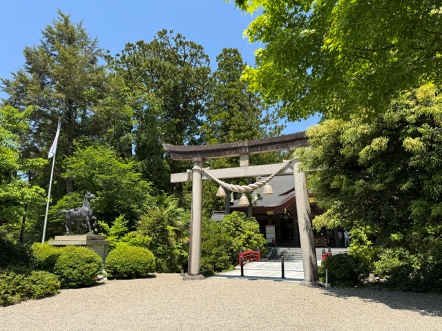 高瀬神社で心もリフレッシュ