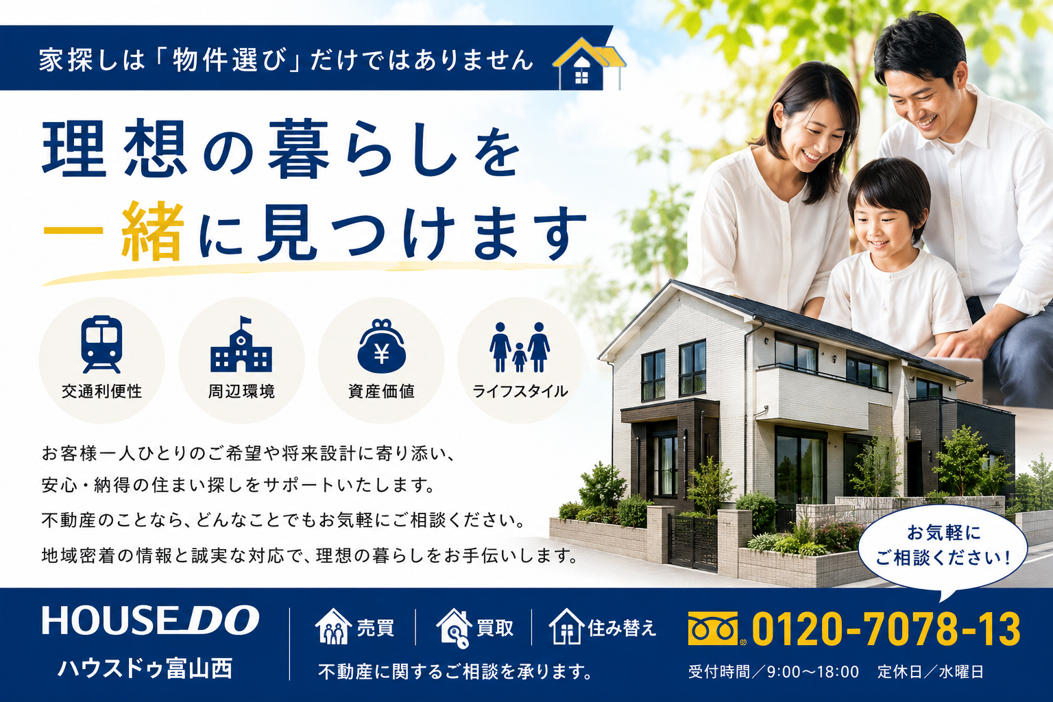 家探しについて